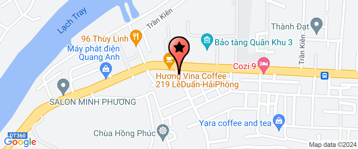 Map go to Thanh Phong Trading Development Investment Limited Company