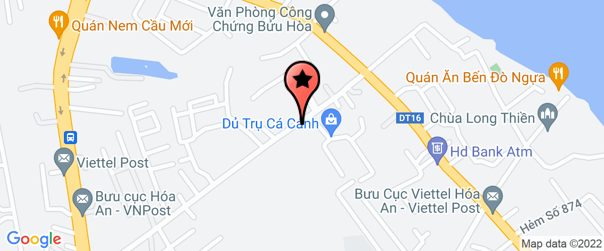 Map go to Thien Bat Dat Company Limited