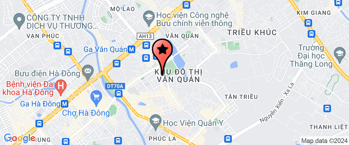 Map go to Thuy An Development and Service Company Limited