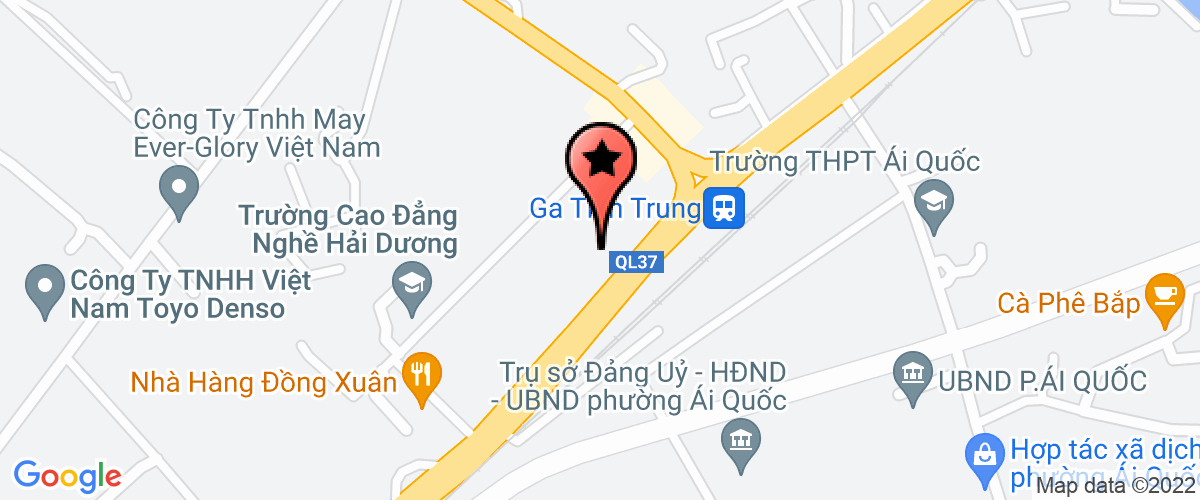 Map go to Nhan Tho Hai Duong Province General Insurance Agents Limited Company Limited