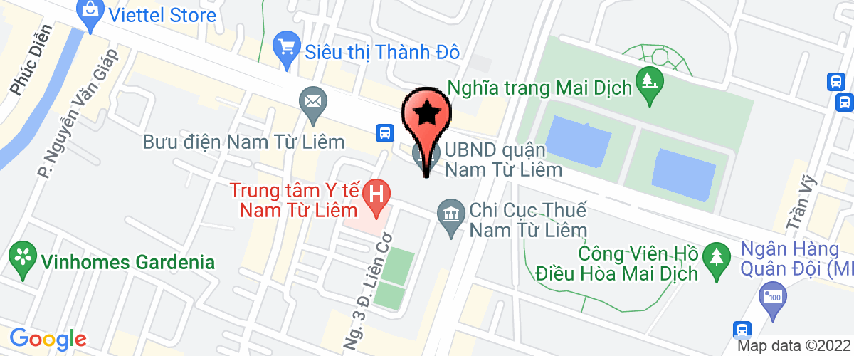 Map go to Infotech VietNam Technology Joint Stock Company