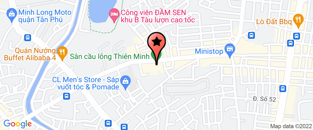 Bản đồ đến Công Ty TNHH TM DV Nhà Hàng Bốn Mươi Lăm
