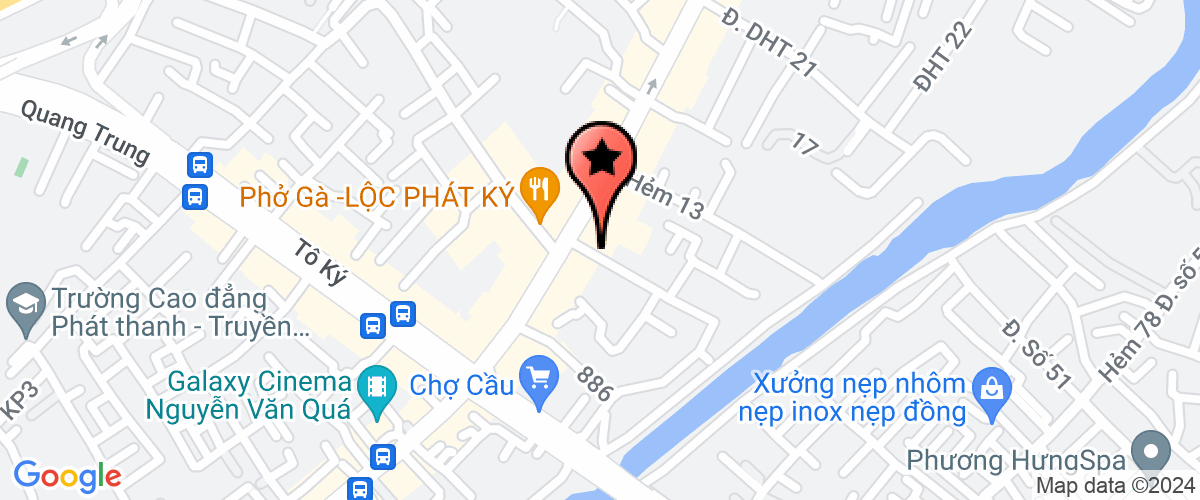 Map go to Thuong Mai Tan Phat And Technical Design Company Limited