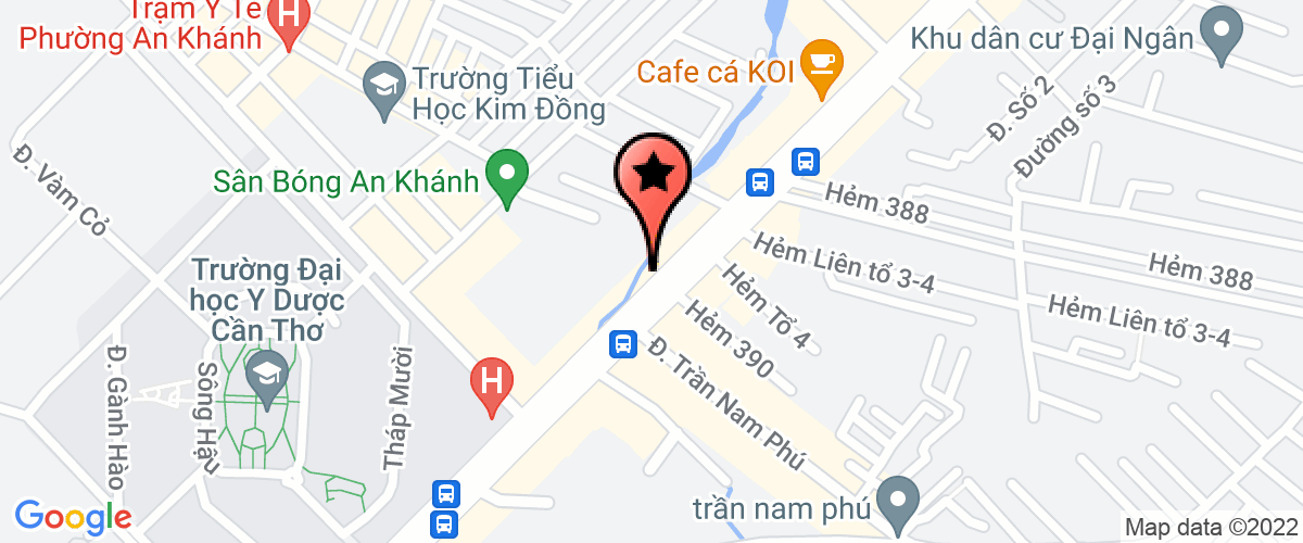 Map go to Tue Trung Training Company Limited