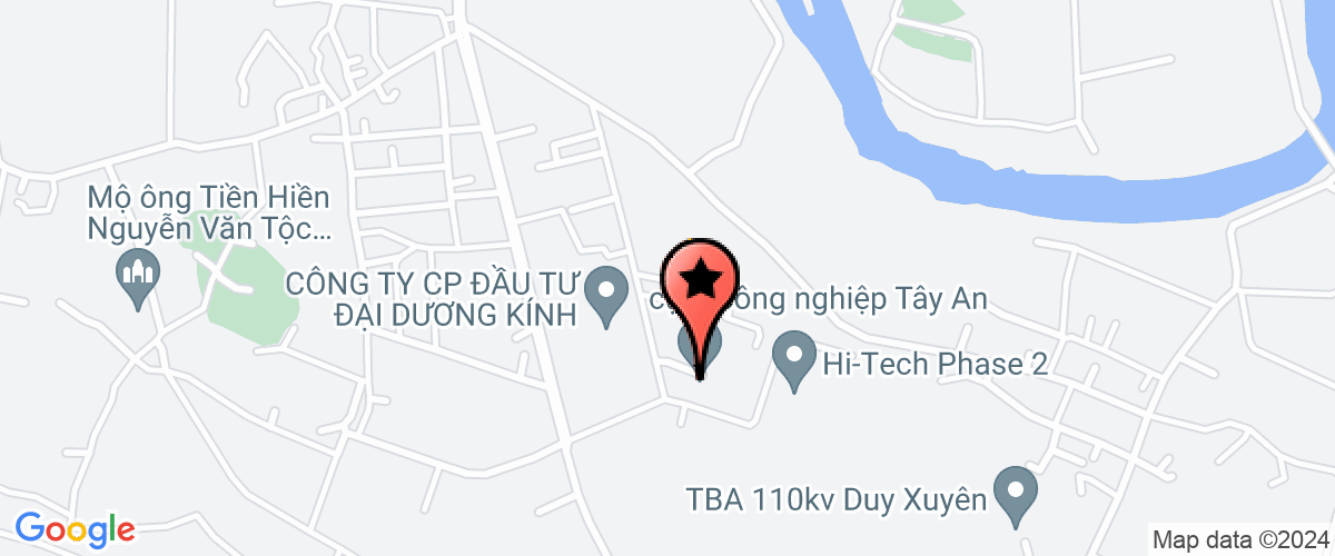 Map go to Nhat Tan Rattan Bamboo Wood Processing Export Company Limited