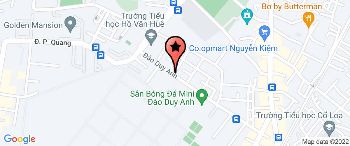 Map go to Hoang Dien Company Limited