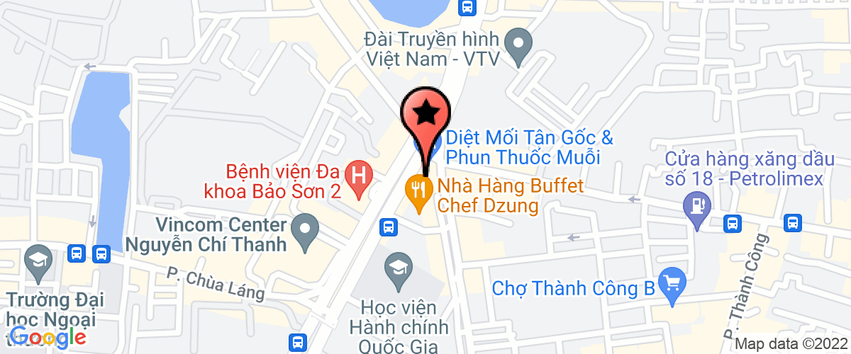 Map go to Viet Nam Pest Constrol Joint Stock Company