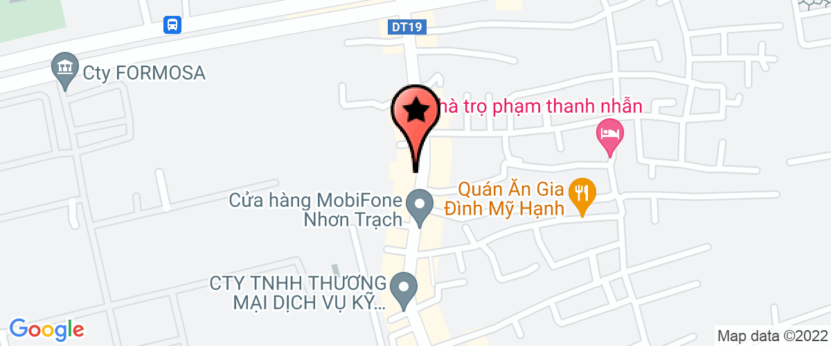Bản đồ đến Công ty TNHH Việt Nam OSAKA FUJI