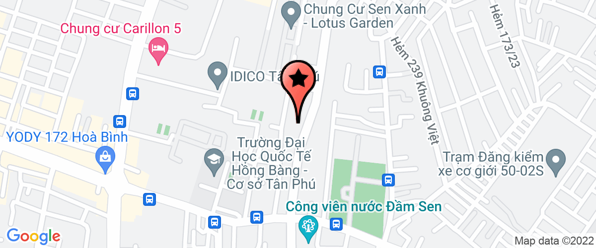 Map go to Quan An 159C Family Company Limited