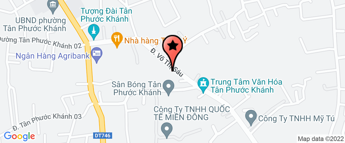 Map go to Tien Thanh 3 Catering Industry Supply Company Limited
