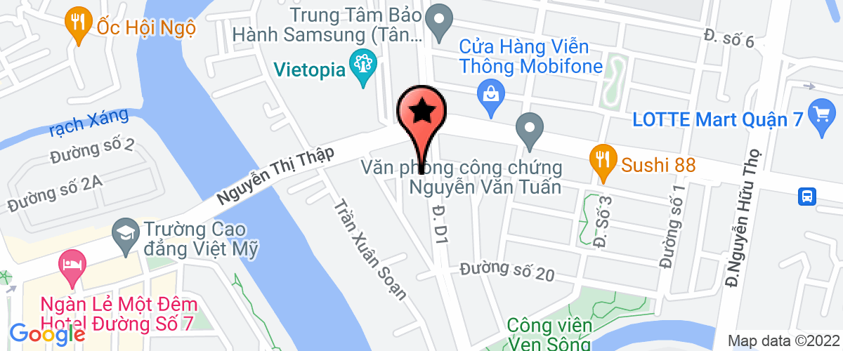 Map go to Truyen Thong Vuong Nghi Company Limited