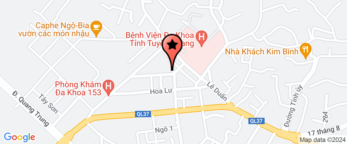 Bản đồ đến Công Ty Trách Nhiệm Hữu Hạn Xây Dựng Tài Minh