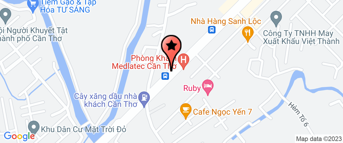 Map go to Sen Tay Do Advertising Service Company Limited