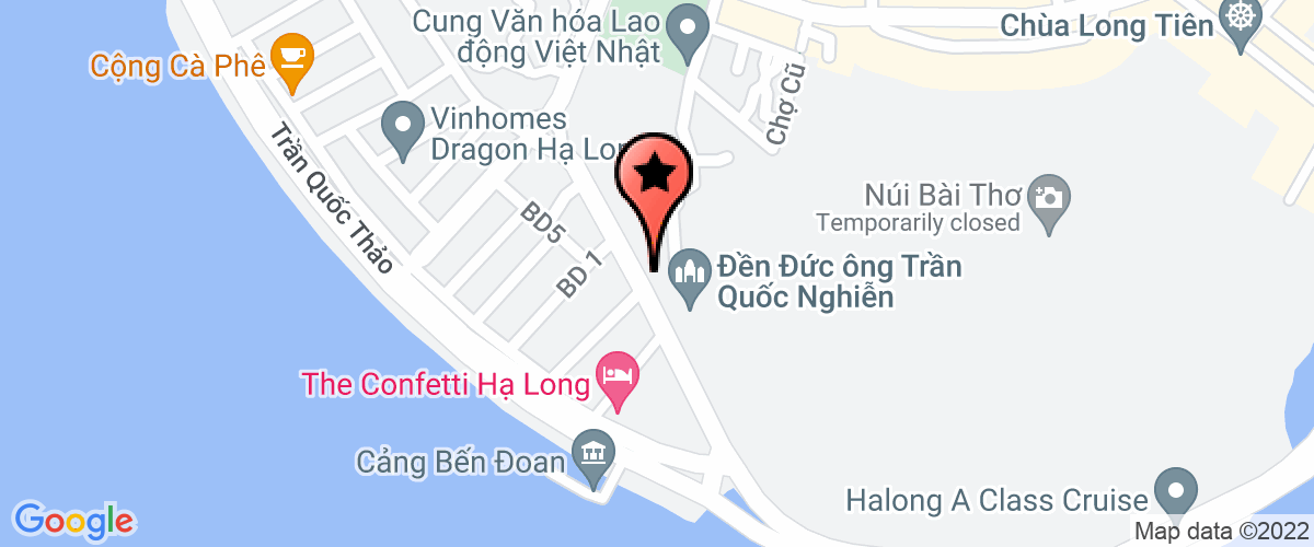 Bản đồ đến Phòng tư pháp - Thành phố Hạ Long