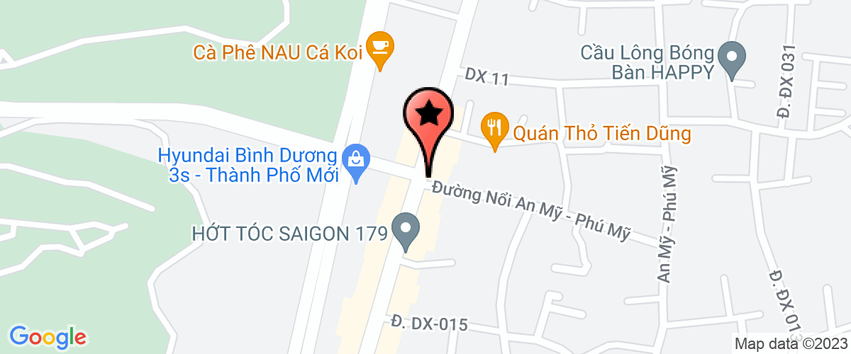 Map go to Thanh Thuy Service Trading and Occupation Training Company Limited