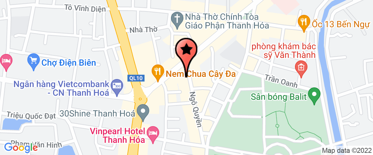 Bản đồ đến Công Ty TNHH Đầu Tư Nhật Quang Minh