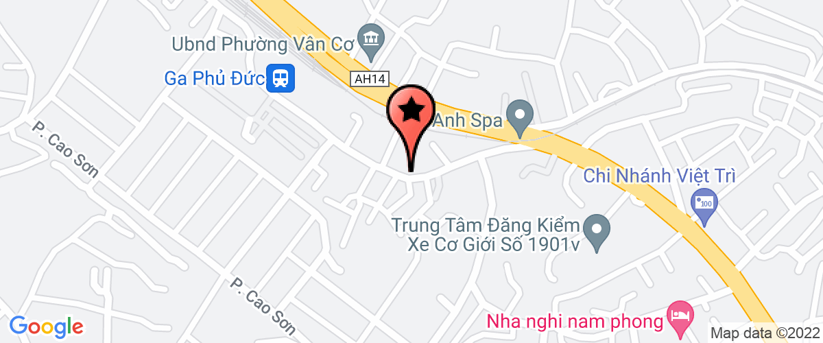 Map go to Tien Manh Phu Tho Joint Stock Company