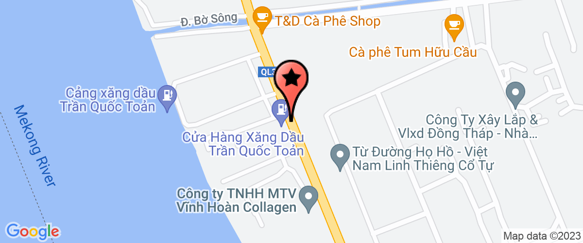 Map go to Tay Nam Security Service Company Limited