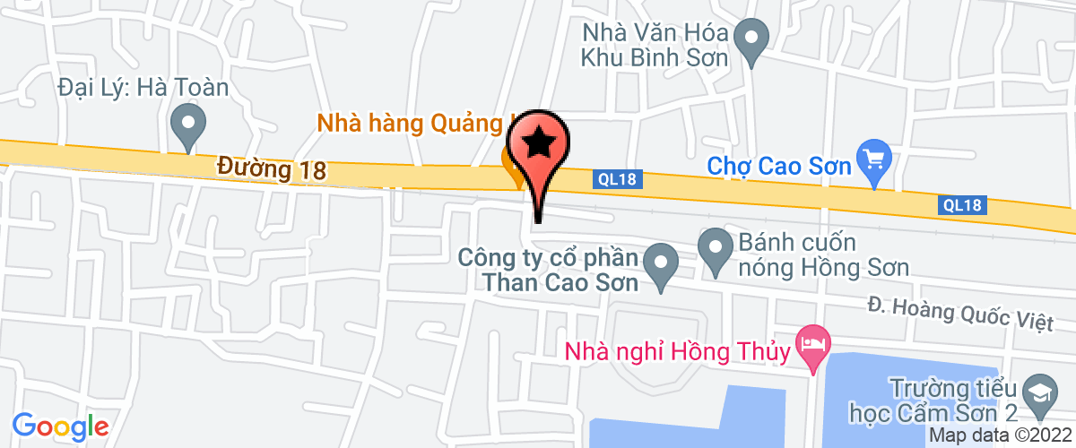 Bản đồ đến Công Ty TNHH MTV Tư Vấn Tài Chính An Việt