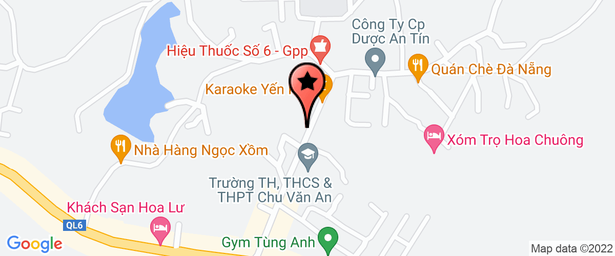 Map go to Tien Long Son La Company Limited