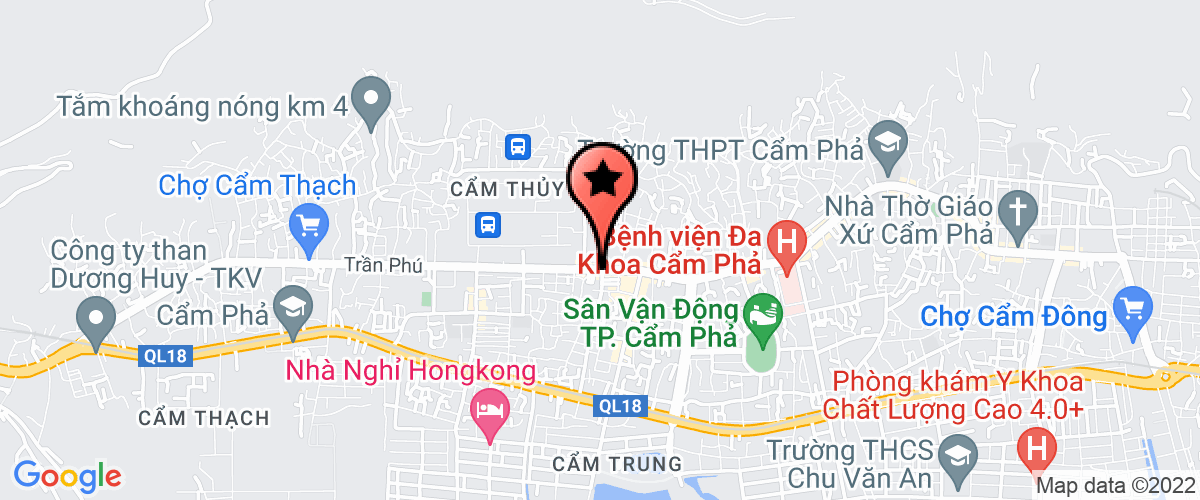 Bản đồ đến Công Ty TNHH Thiết Bị Công Nghiệp Mỏ Khai Sơn
