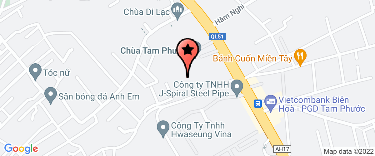 Bản đồ đến Công Ty TNHH Tấn Thắng Phát