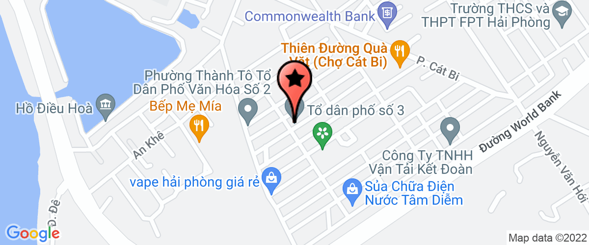 Map go to Binh Minh Van Vietnam Company Limited