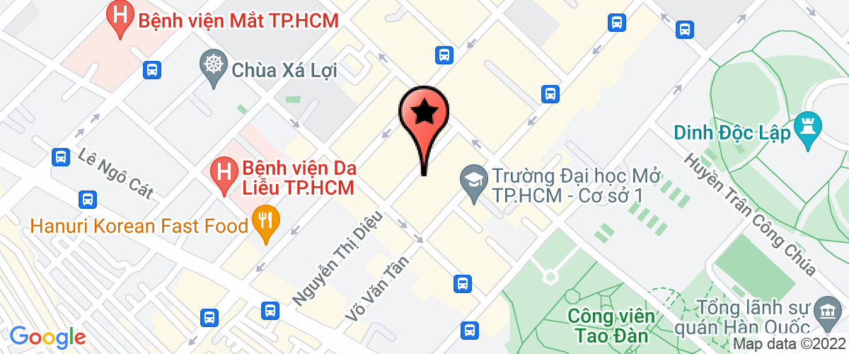 Map go to Investment, Development Anh Information Service Co.,Ltd