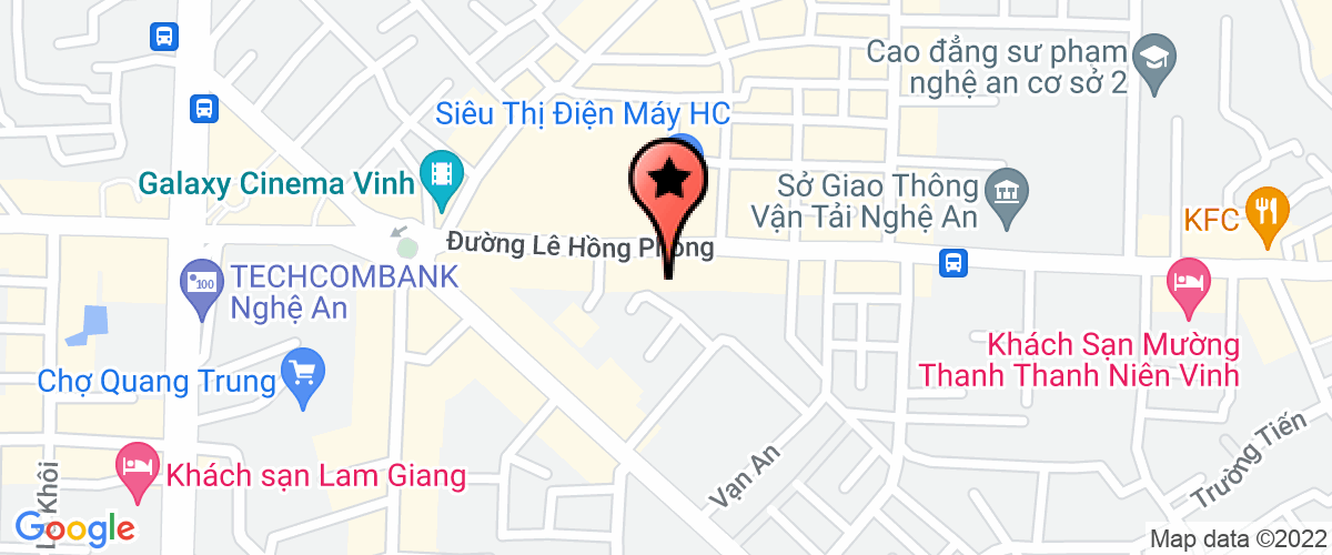 Map go to Hoi lam vuon Nghe An