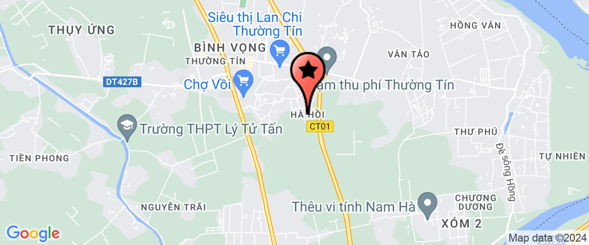 Map go to Cuong Dat Transport Service Trading Company Limited