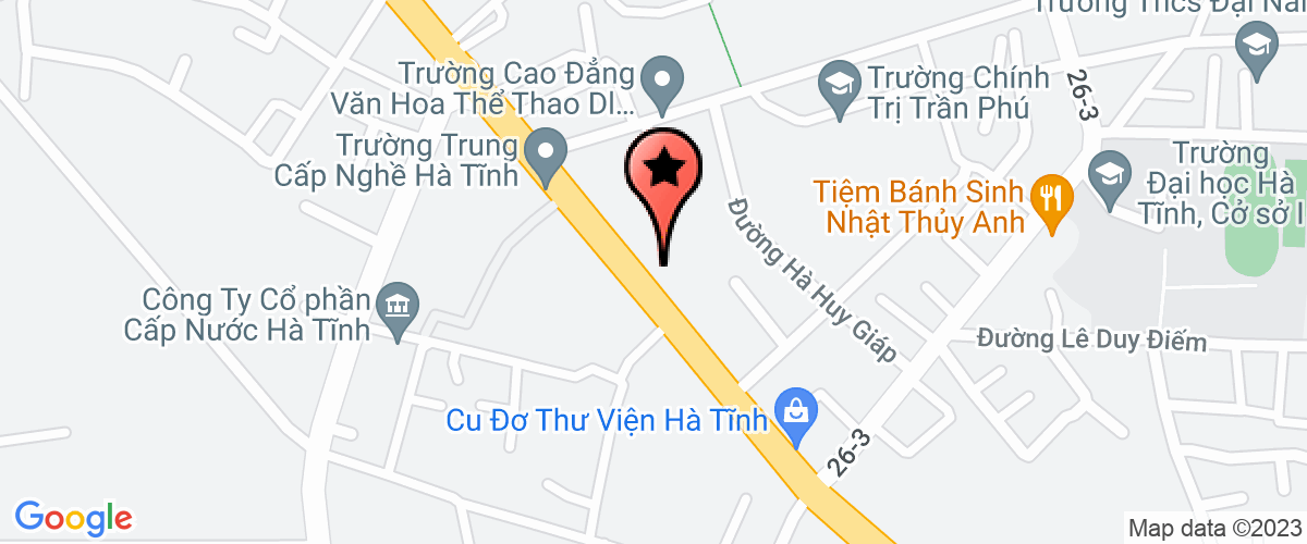 Map go to co phan GAMA Mien Trung Company