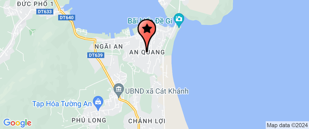 Map go to Nong Lam Mot Hai Ba Seafood Company Limited