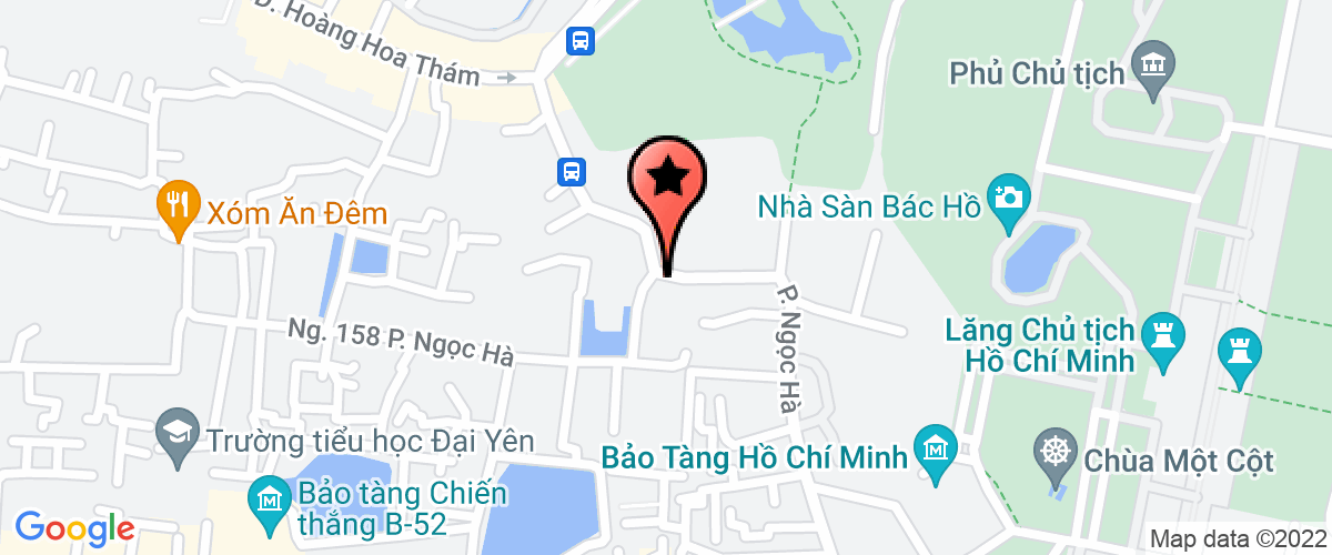 Map go to phat trien thuong mai dich vu anh Duong Company Limited