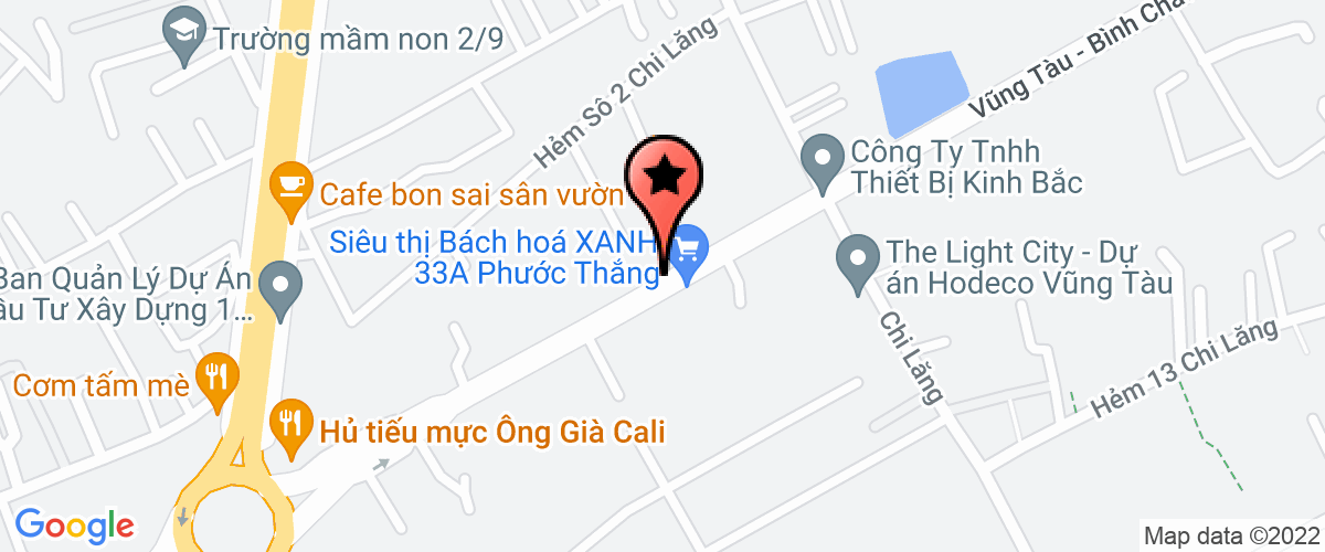 Map go to Phuong Nam Material Production And Construction Joint Stock Company