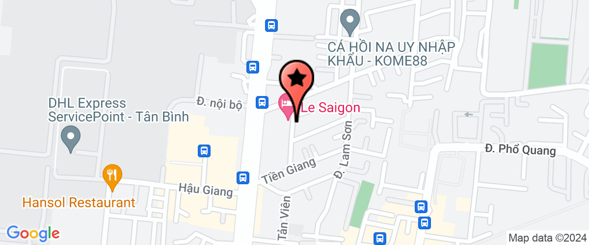 Map go to Saigon Waterway Transport and Travel Company Limited