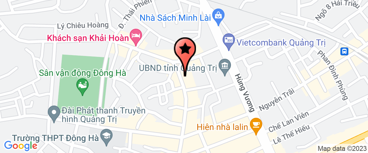 Map go to Nha Sach Huong Sen Company Limited