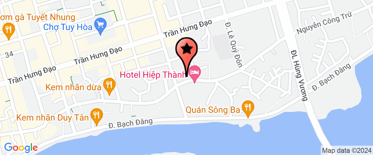 Map go to Cuong Du Transport Private Enterprise