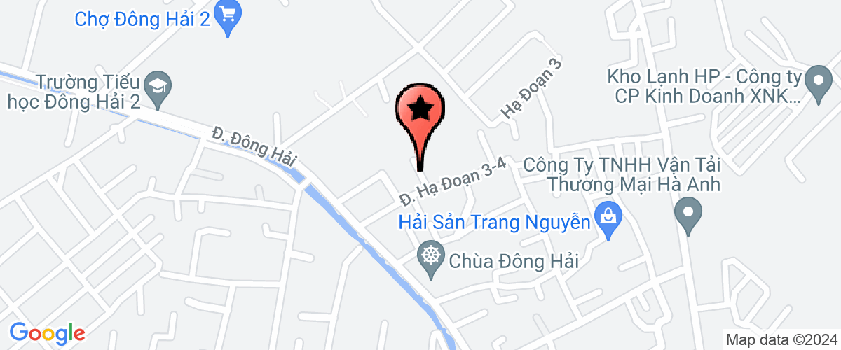 Map go to Hai Phong Job Company Limited