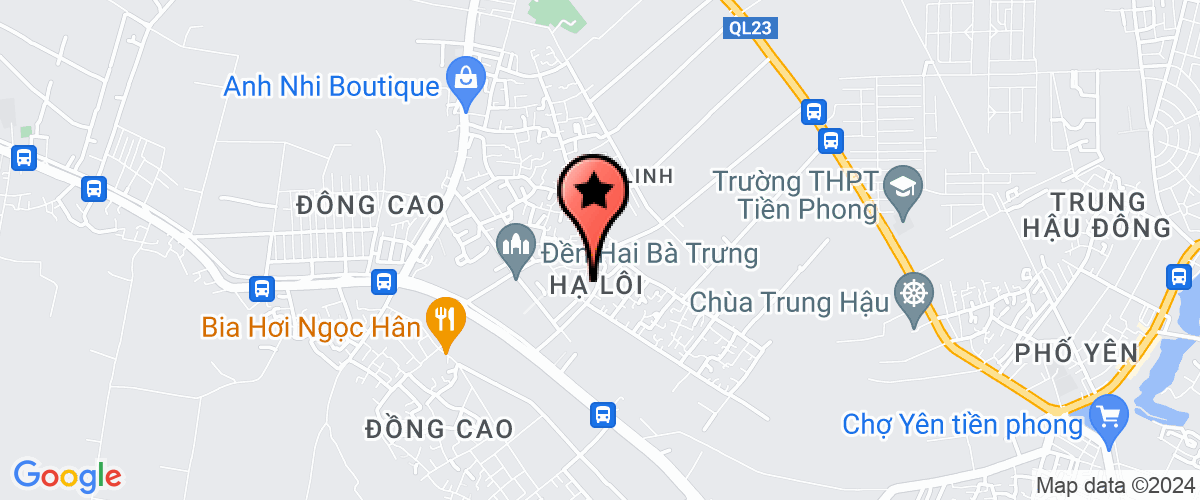 Map go to Ngoc Thanh Mechanical Construction and Trading Company Limited