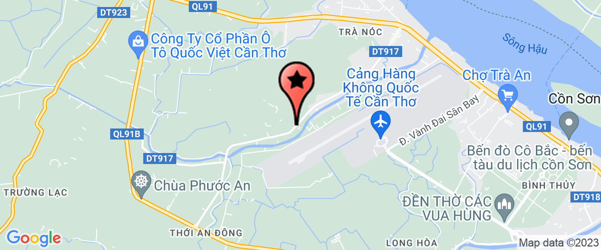 Map go to Thien Thang Plastics Production Company Limited