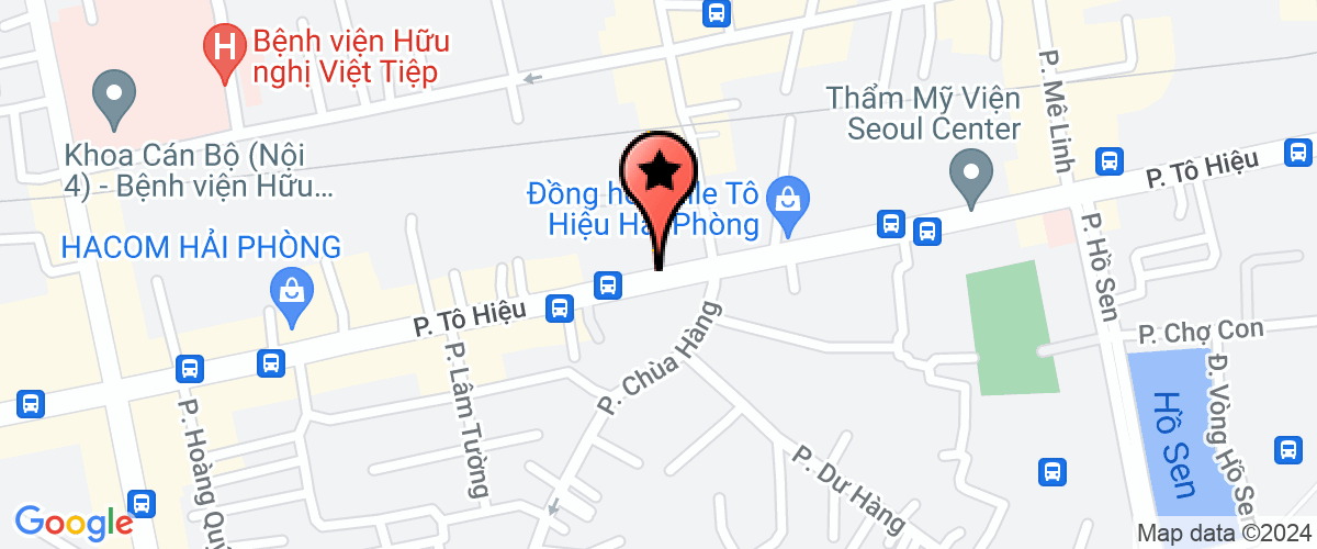Map go to Van Tinh Company Limited