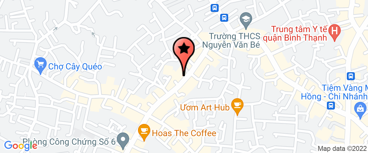 Map go to Nhan Phat Construction and Advertising Company Limited