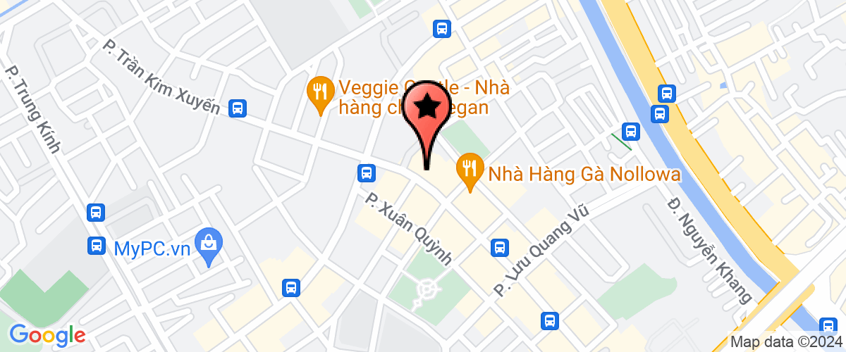 Map go to 319 Phuong Dong Investment Joint Stock Company