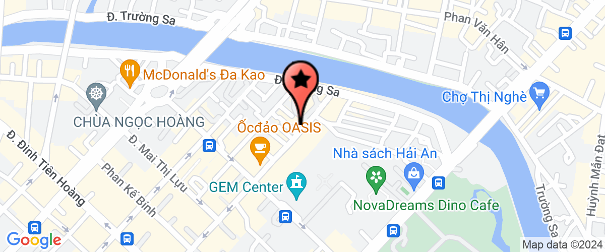 Bản đồ đến VPĐD Bangkok Screen Co.,Ltd Tại TP.Hồ Chí Minh (Thái Lan)