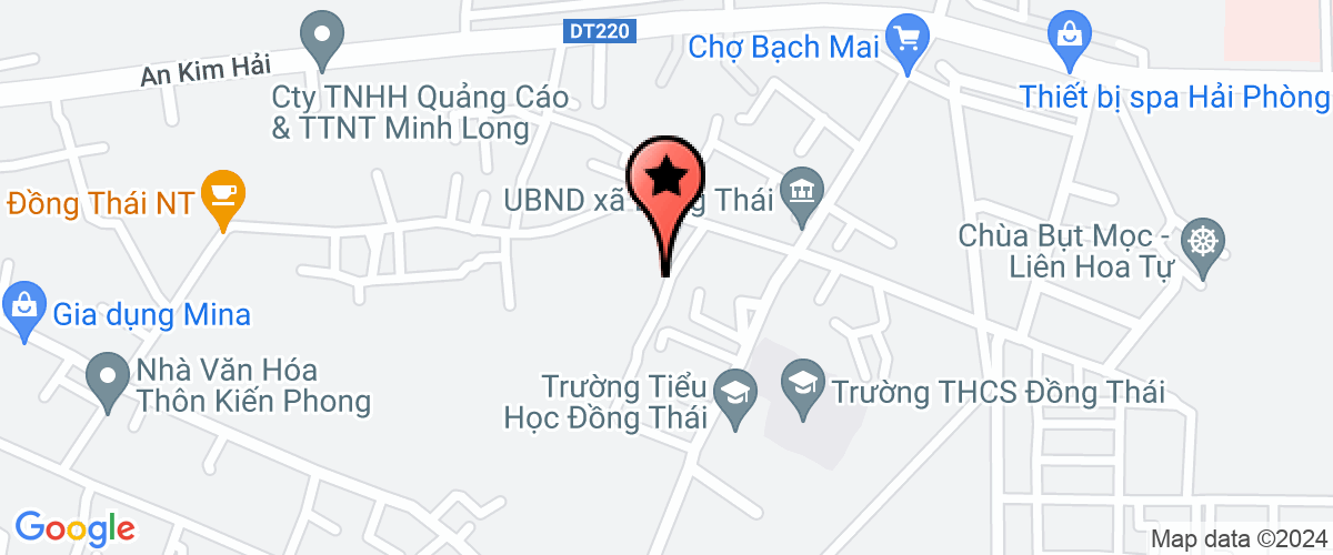 Map go to trach nhiem huu han thuong mai Phuong Bac Company