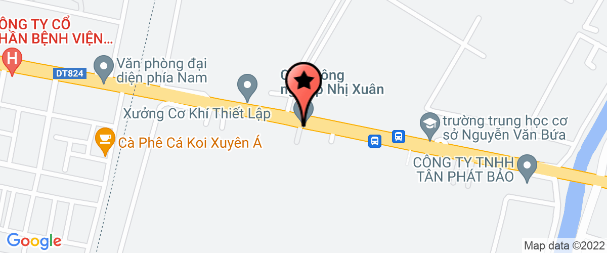 Map go to Sang Trong Wood Company Limited
