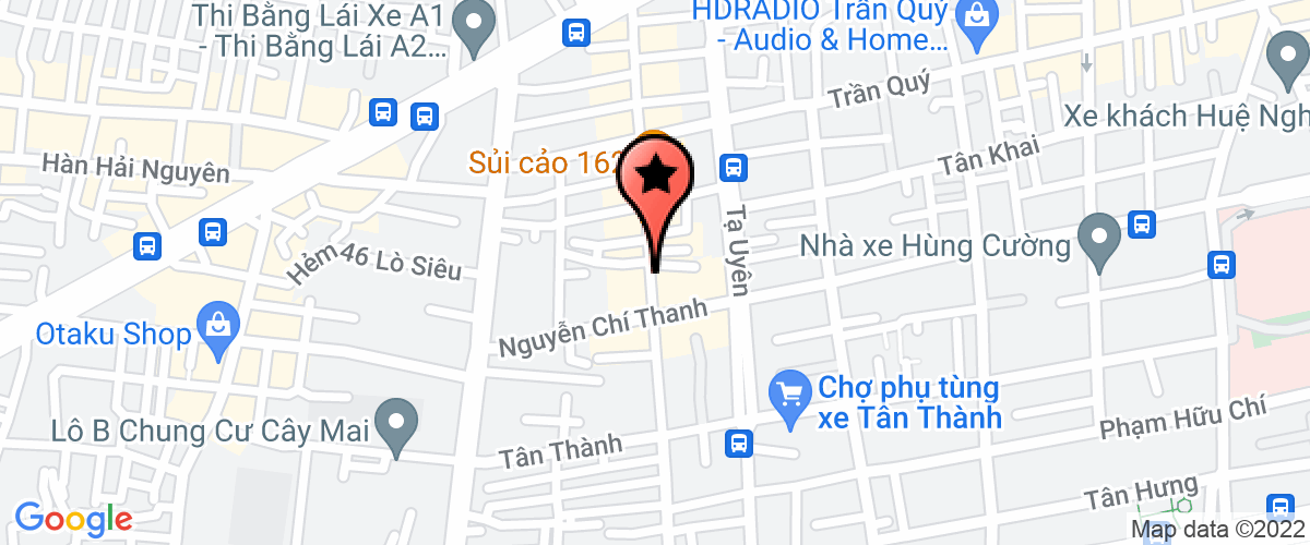 Map go to Toan Thang Htq Trading Service Company Limited