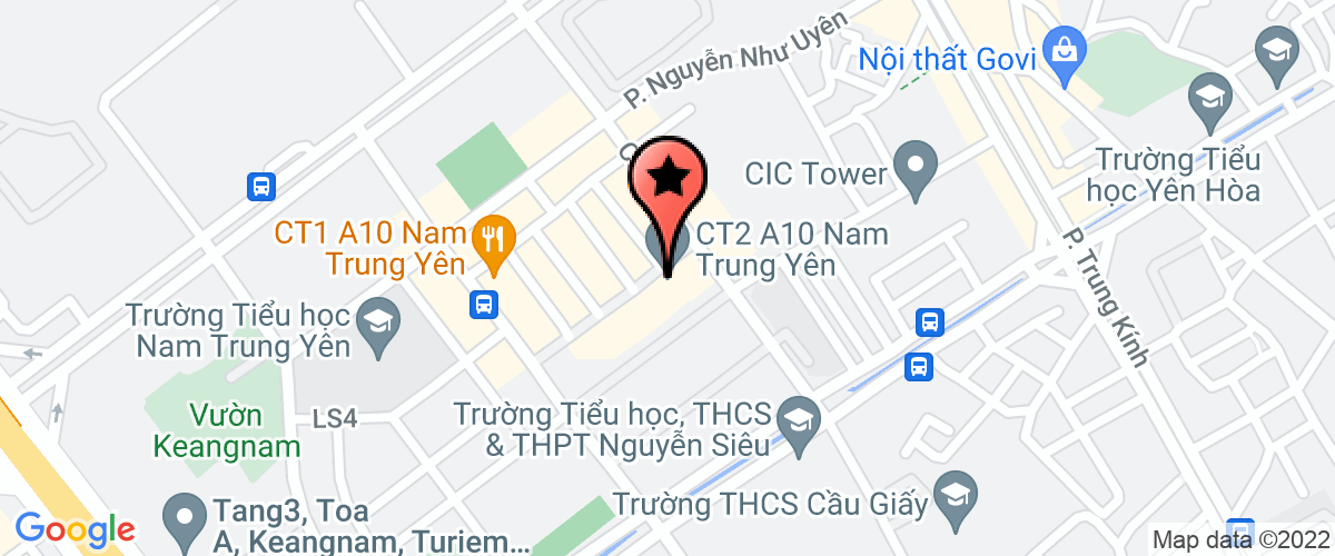 Bản đồ đến Công Ty TNHH Narae Express Việt Nam
