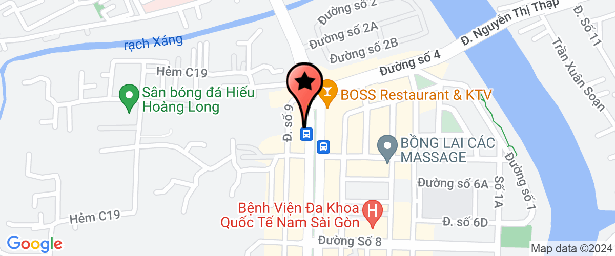 Bản đồ đến Công Ty TNHH Dịch Vụ Giải Trí Hương Khang