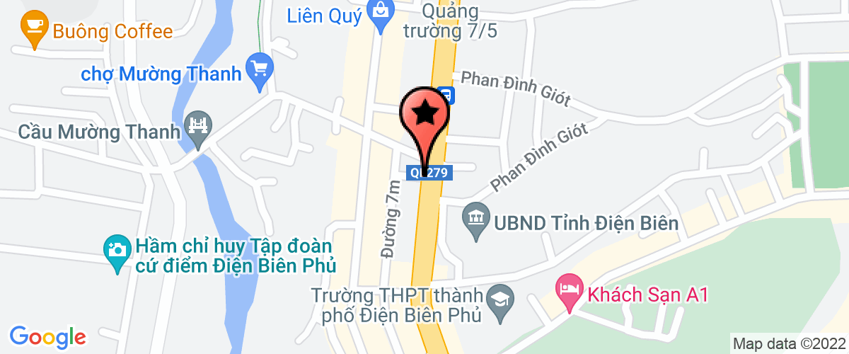 Map go to co phan duoc pham Hai Nam Company